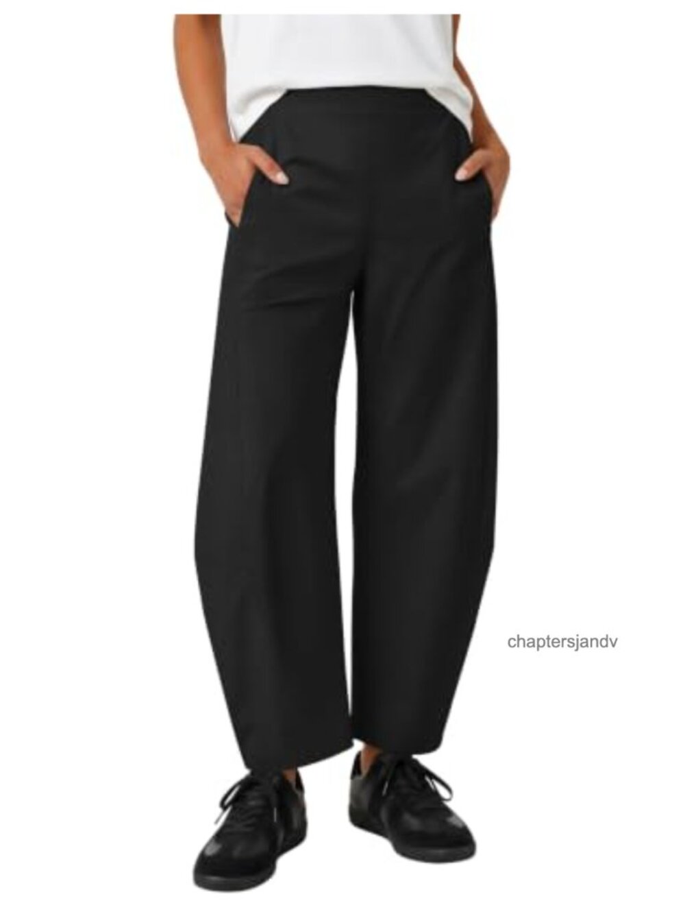 Women's Barrel Travel Pants with Pockets Quick Drying